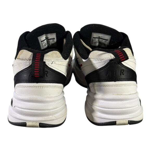Nike Mens Air Monarch IV 415445-101 White Red Casual Shoes Sneakers Size 11 - Picture 5 of 8